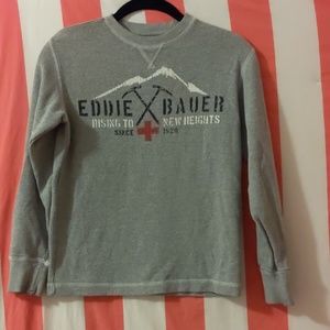 mountain rescue thermal waffle tee Eddie Bauer